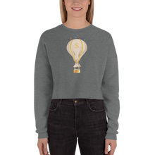 Load image into Gallery viewer, "The LIFESTYLE " Crop Sweatshirt Money bag logo