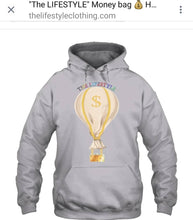 Load image into Gallery viewer, Money bag &quot;The LIFESTYLE&quot; Hoodie