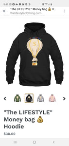 Money bag "The LIFESTYLE" Hoodie