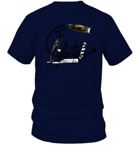 BARBERING IS "THE LIFESTYLE" t shirt