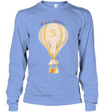 Load image into Gallery viewer, Long sleeve cotton &quot;The LIFESTYLE&quot; Money bag💰 t-shirt