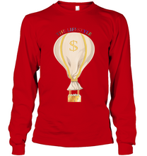 Load image into Gallery viewer, Long sleeve cotton &quot;The LIFESTYLE&quot; Money bag💰 t-shirt